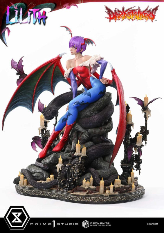 Darkstalkers Real Elite Masterline Series Statue 1/4 Lilith Bonus Version 52 cm 11