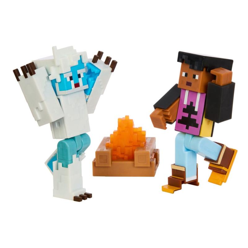 Minecraft Creator Series Action Figure Expansion Pack Mount Enderwood Yeti Scare 8 cm