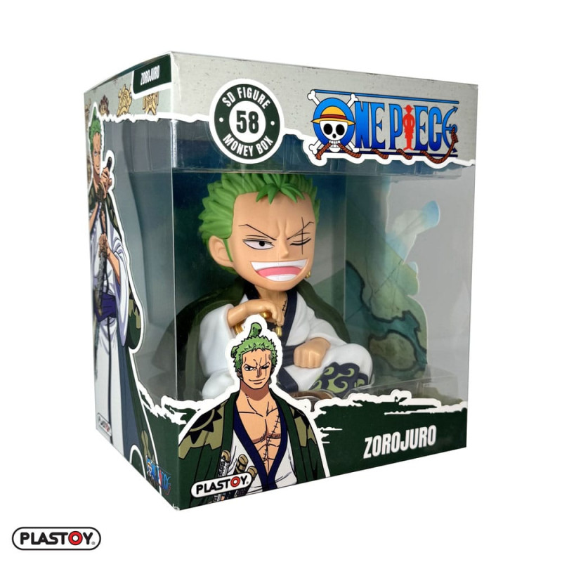 One Piece Coin Bank Zorojuro 3