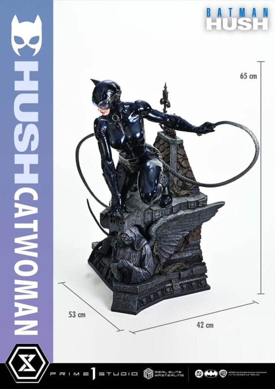 Batman: Hush (Comics) Real Elite Masterline Series Statue 1/3 Catwoman Deluxe Bonus Version 65 cm 7