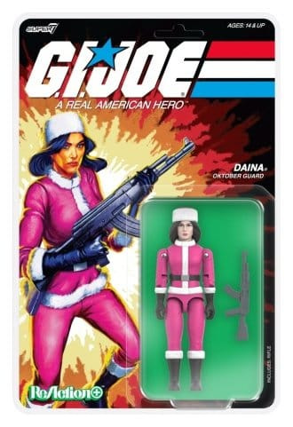 GI Joe ReAction+ Action Figure Wave 07 Daina (Cartoon) 10 cm