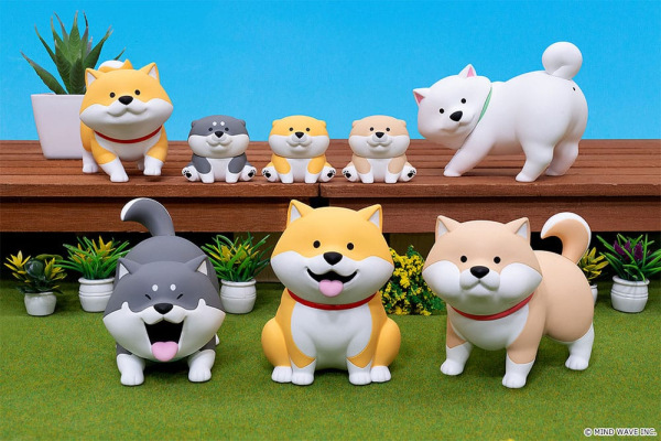 Shibanban PVC Figures 6 cm Blind Box Assortment (6) 1