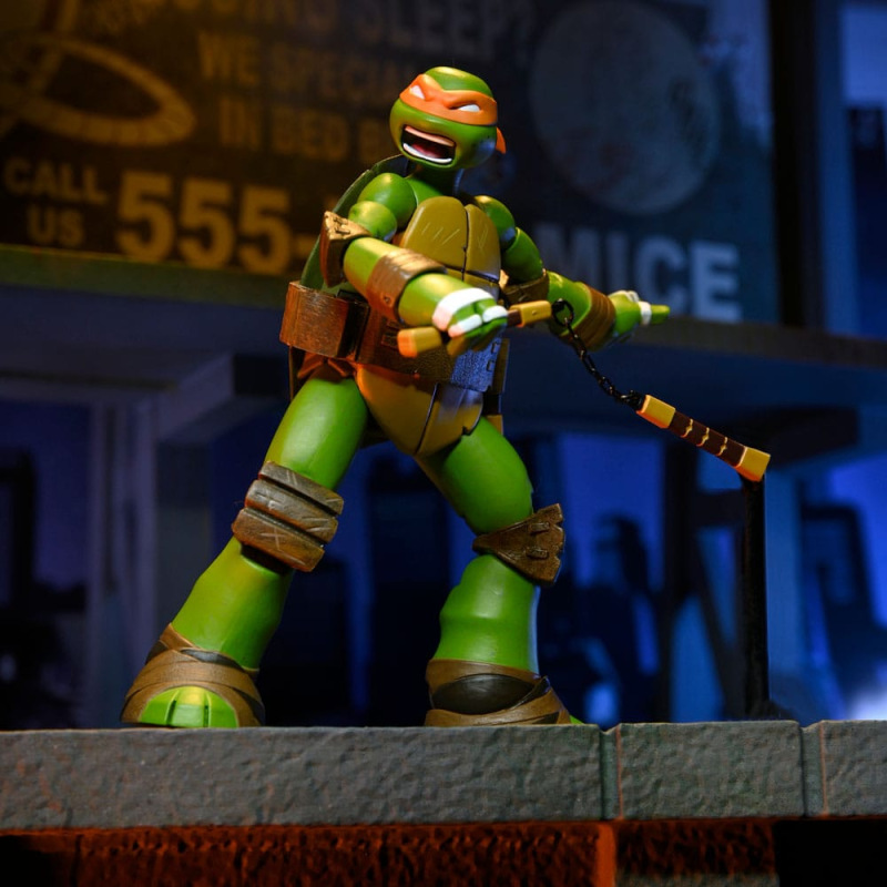 Teenage Mutant Ninja Turtles Action Figure Ultimate Michelangelo 18 cm 8