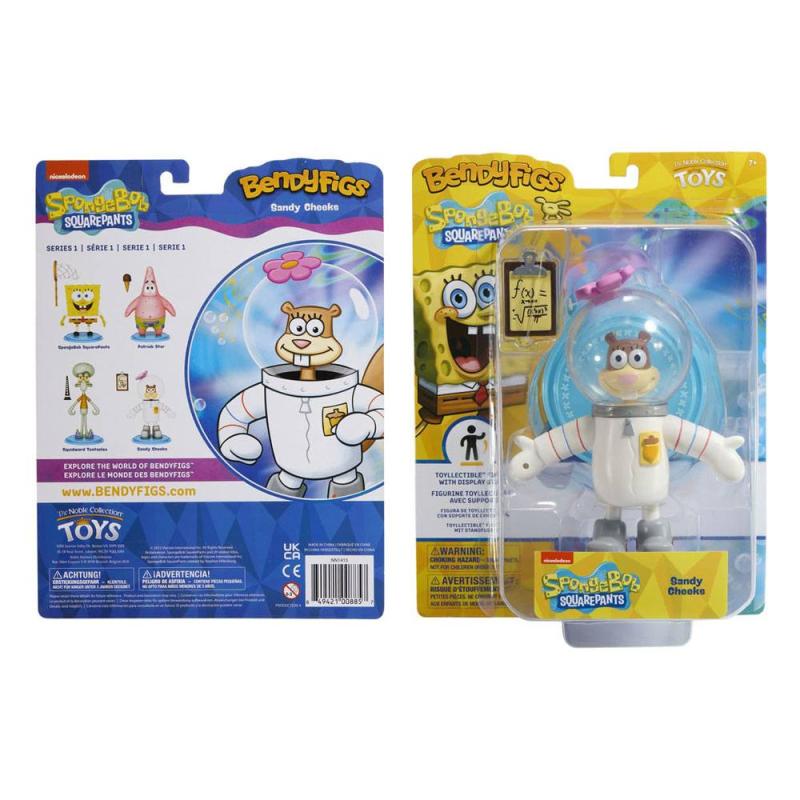 SpongeBob SquarePants Bendyfigs Bendable Figure Sandy Cheeks 16 cm