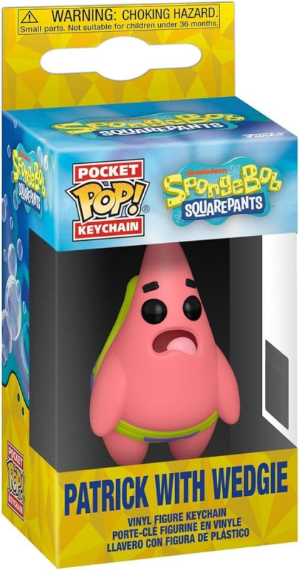 SpongeBob SquarePants POP! Vinyl Keychains 4 cm Patrick w/Wedgie Assortment (12) 1