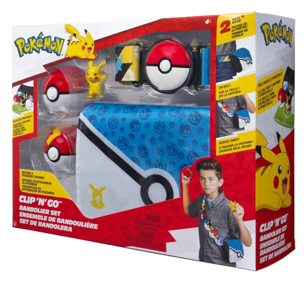 Pokémon Clip 'n' Go Bandolier Set Pikachu 2