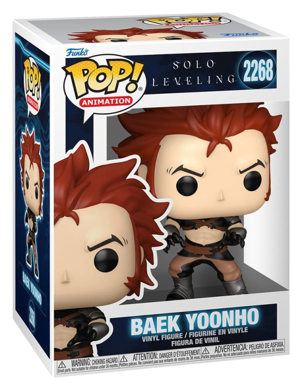 Solo Leveling POP! Animation Vinyl Figure Baek Yoonho 9 cm 1