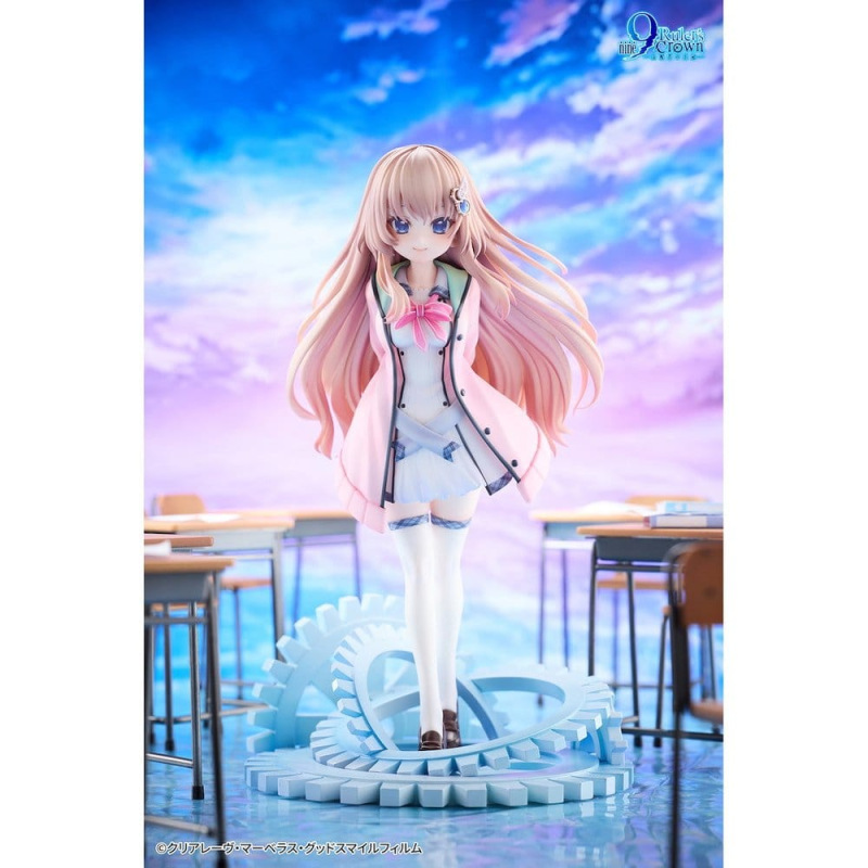 9-nine- PVC Figure 1/6 Ruler's Crown Miyako Kujo 25 cm 1