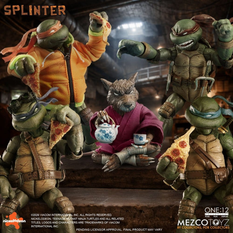 Teenage Mutant Ninja Turtles One:12 Collective Action Figure 1/12 Splinter 17 cm 1
