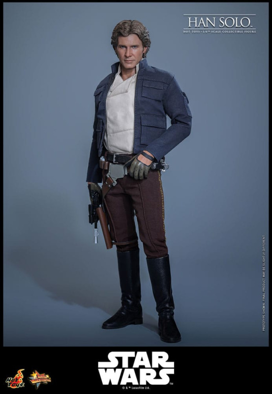 Star Wars Episode V Movie Masterpiece Action Figure 1/6 Han Solo 31 cm 6
