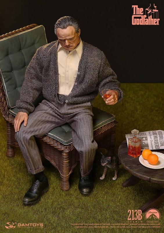 The Godfather: Vito Corleone 1/6 Action Figure Golden Years Version - Damtoys