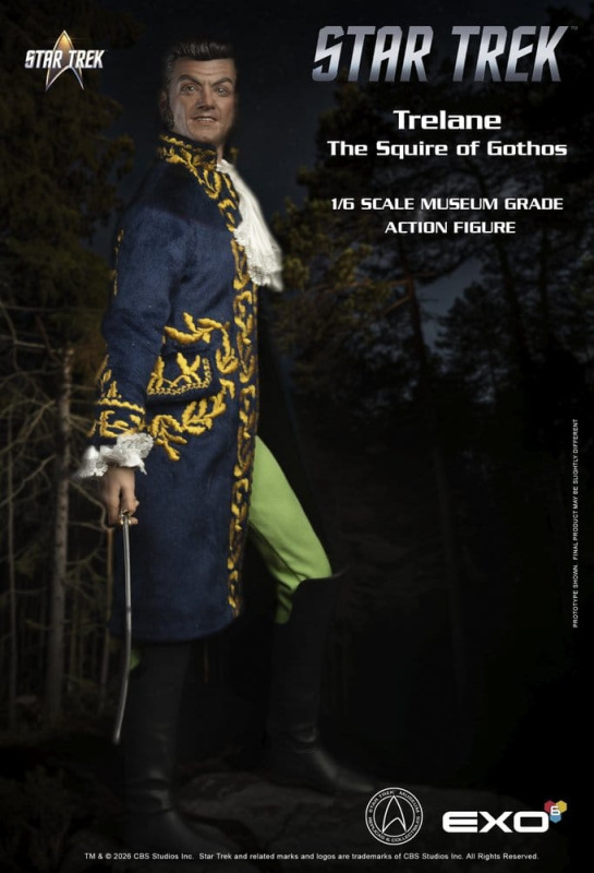 Star Trek: The Original Series Action Figure 1/6 Trelane, The Squire of Gothos 29 cm 10