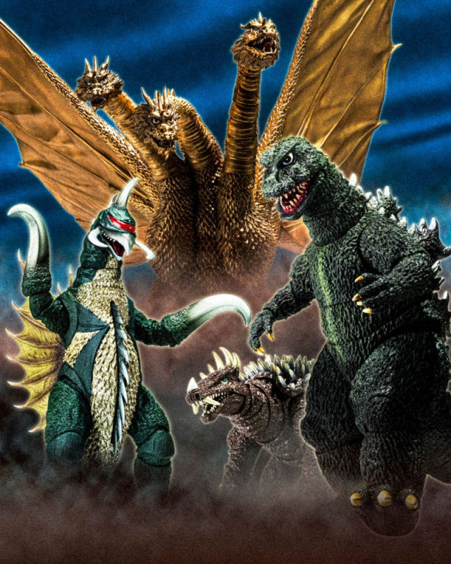 Godzilla S.H. Monster Arts Action Figure King Ghidora (1972) 25 cm 7