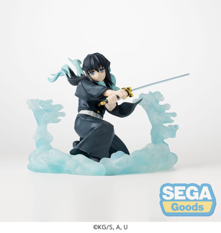 Demon Slayer: Kimetsu no Yaiba Xross Link Anime PVC Statue Muichiro Tokito Hashira Training Arc 11 c
