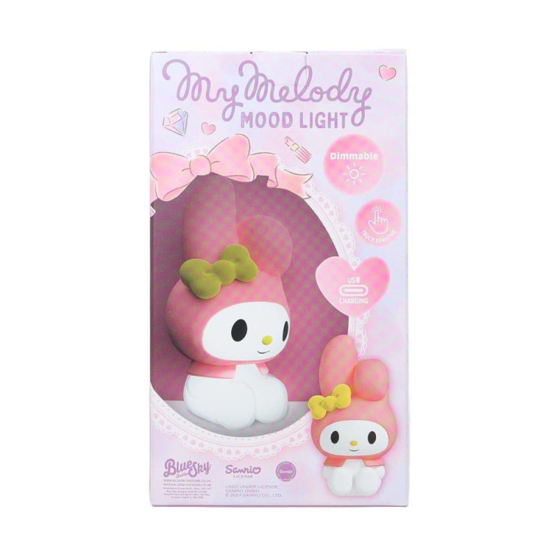 Sanrio Mood Lamp with USB-C My Melody 11 cm 3