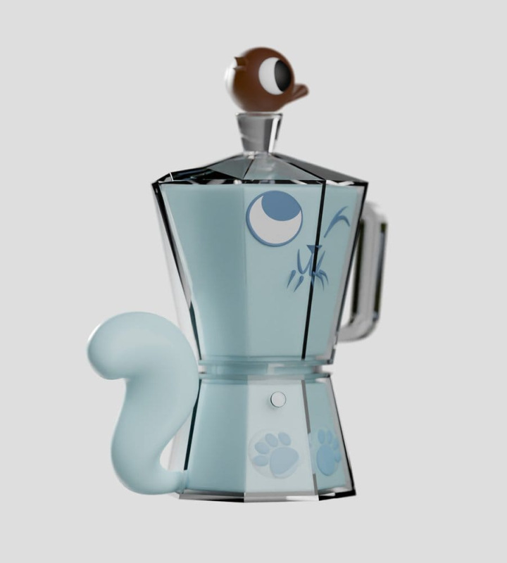 Ghost Cat Mini Figures S1 6 cm Blind Box Display (6) 2