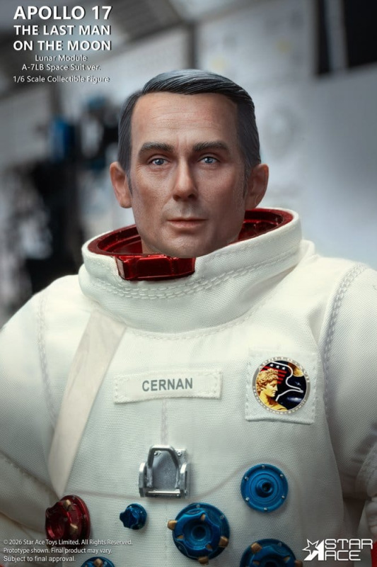 NASA Apollo 17 Action Figure 1/6 The Last Man on the Moon 30 cm 3