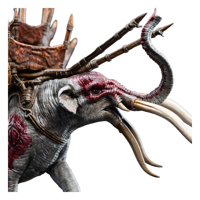 Lord of the Rings Mini Statue Mumak in Battle 17 cm 1