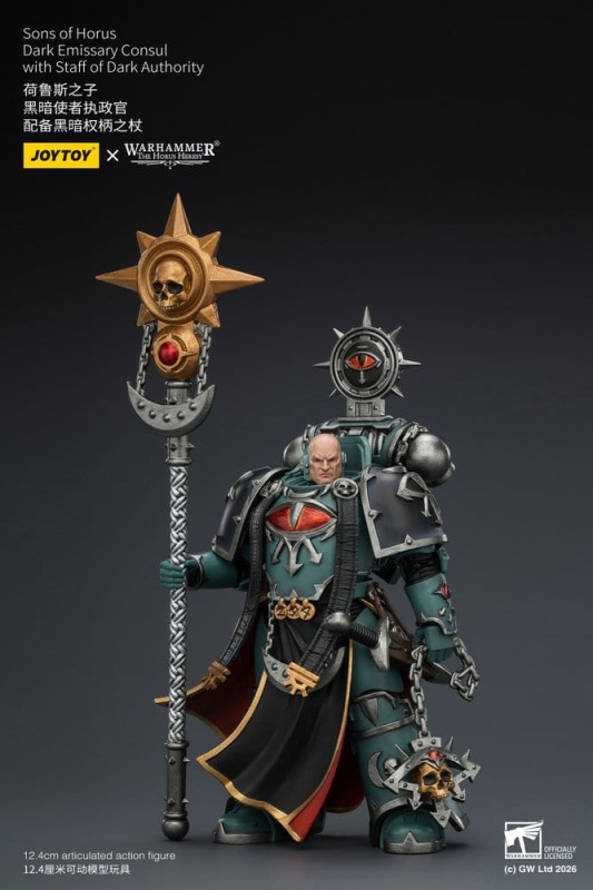 Warhammer The Horus Heresy Action Figure Sons of Horus Dark Emissary Consul 12 cm 2