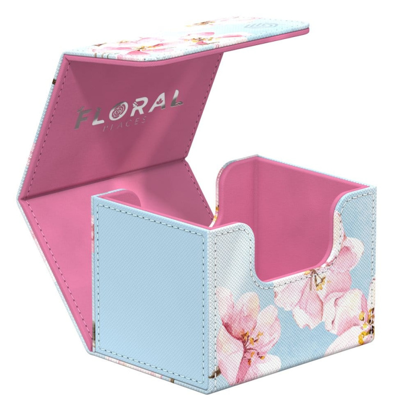 Ultimate Guard Sidewinder 100+ Xenoskin "Floral Places" - Cherry Blossom 4