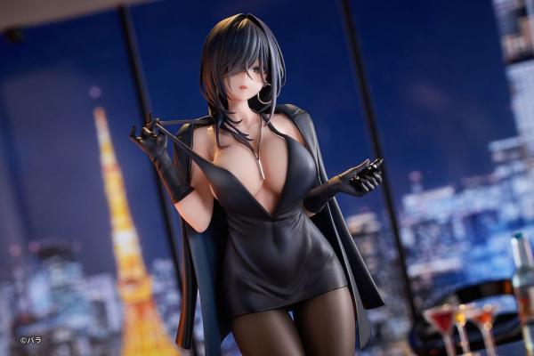 Original Character PVC Statue 1/6 Ishimi Yokoyama Black One-piece Dress Ver. illustration by Bara 28