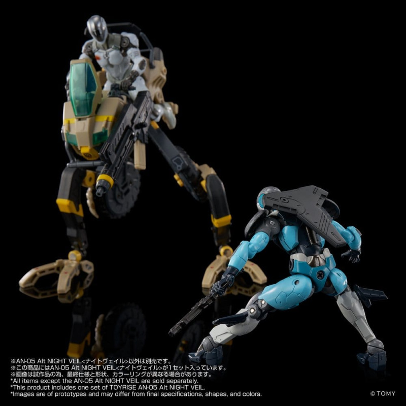 Altered Nano Action Figure An-05 Alt Night Veil 10 cm 4