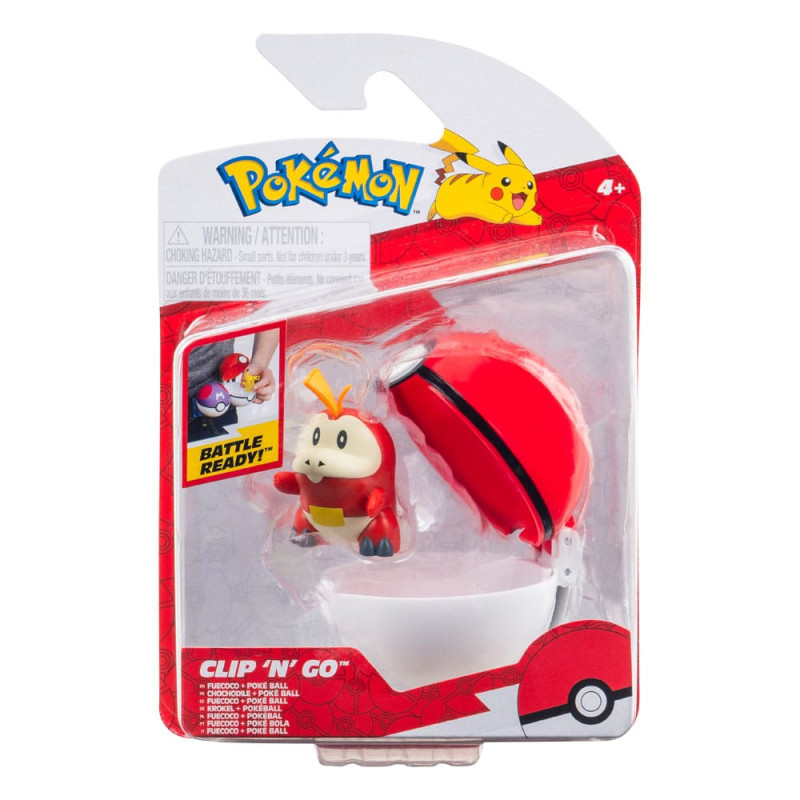Pokémon Clip'n'Go Poké Balls Fuecoco with Poké Ball 1