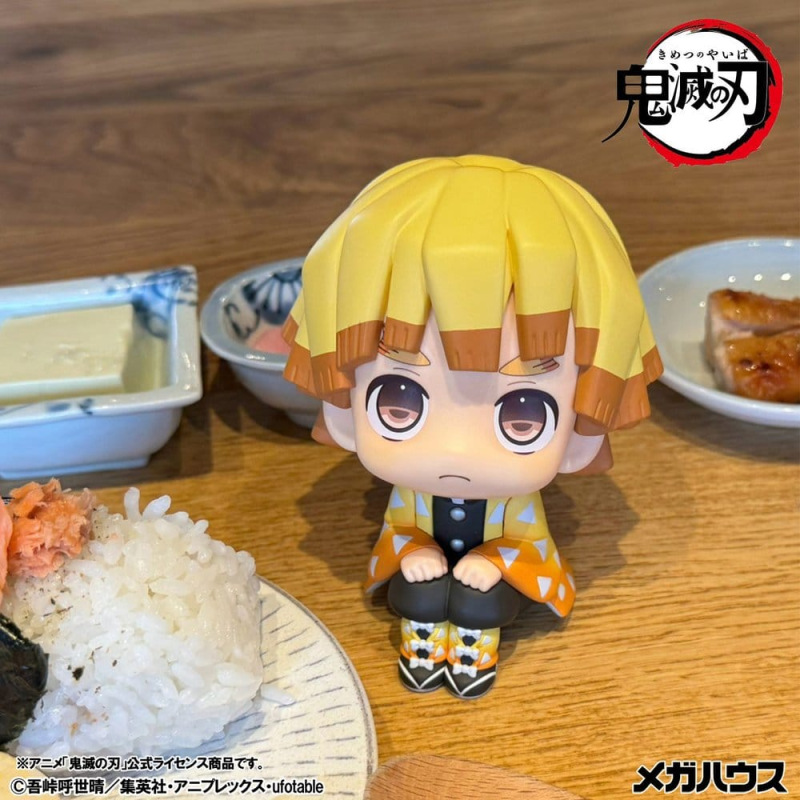 Demon Slayer: Kimetsu no Yaiba Look Up PVC Figure Zenitsu Agatsuma Grumpy Ver. 11 cm 7