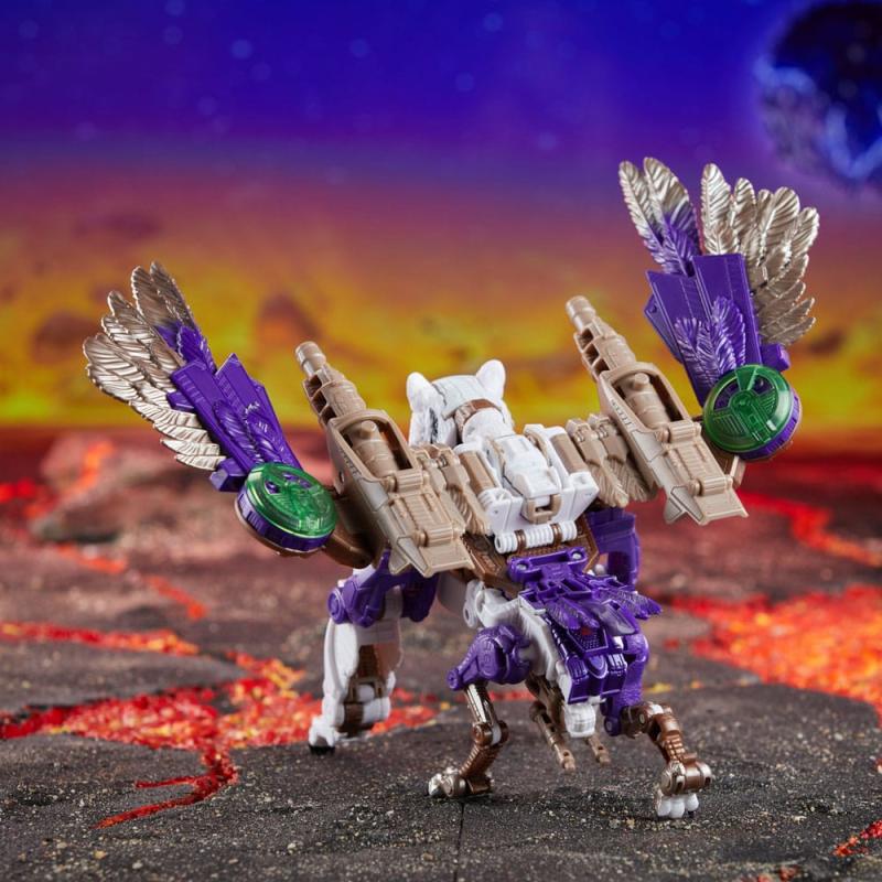 Transformers Generations Legacy United Leader Class Action Figure Beast Wars Universe Tigerhawk 19 c