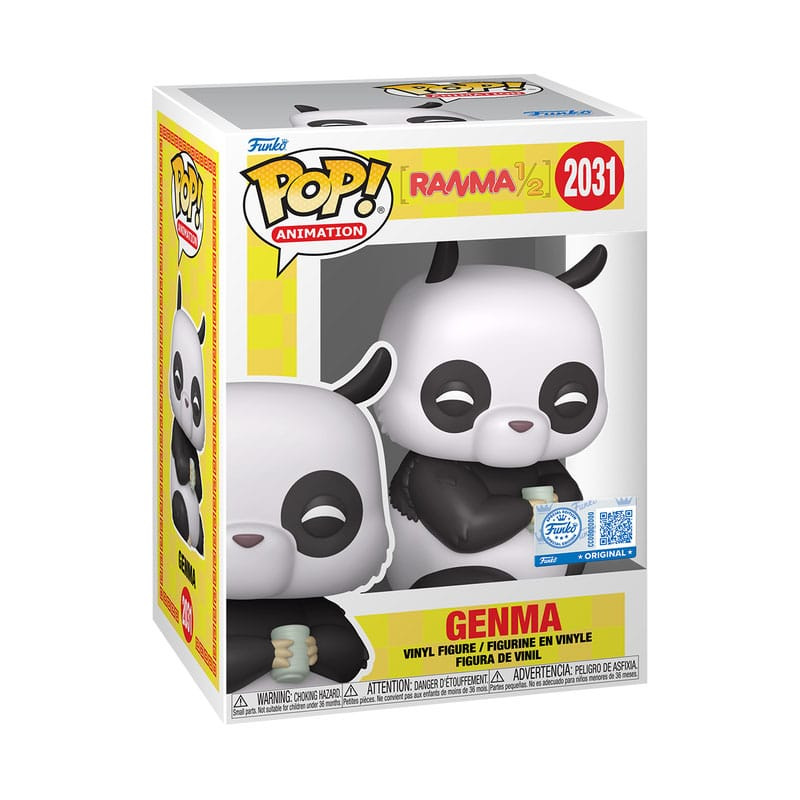 Ranma 1/2 POP! Animation Vinyl Figure Genma (Panda) Exclusive Edition 9 cm 1