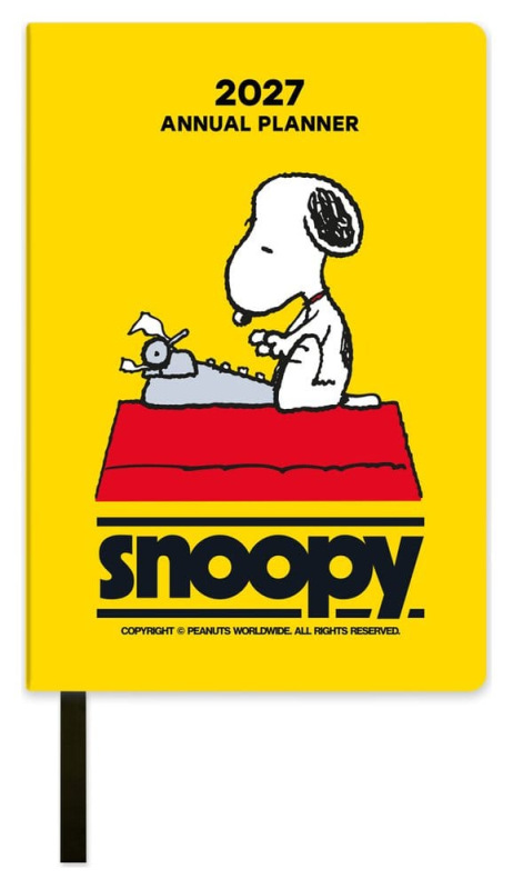 Peanuts Full Year Planner 2027 A6 *English Version*