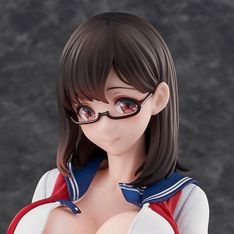 Tomoe Sasamori Illustration PVC Statue Aoi Shirasagi 20 cm