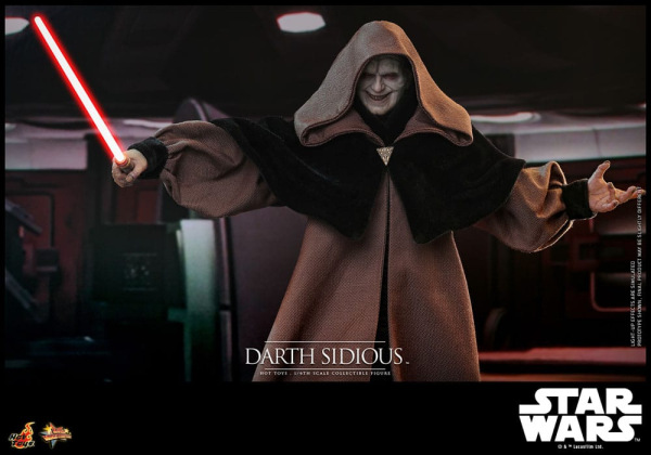 Star Wars Movie Masterpiece Action Figure 1/6 Darth Sidious 29 cm 4