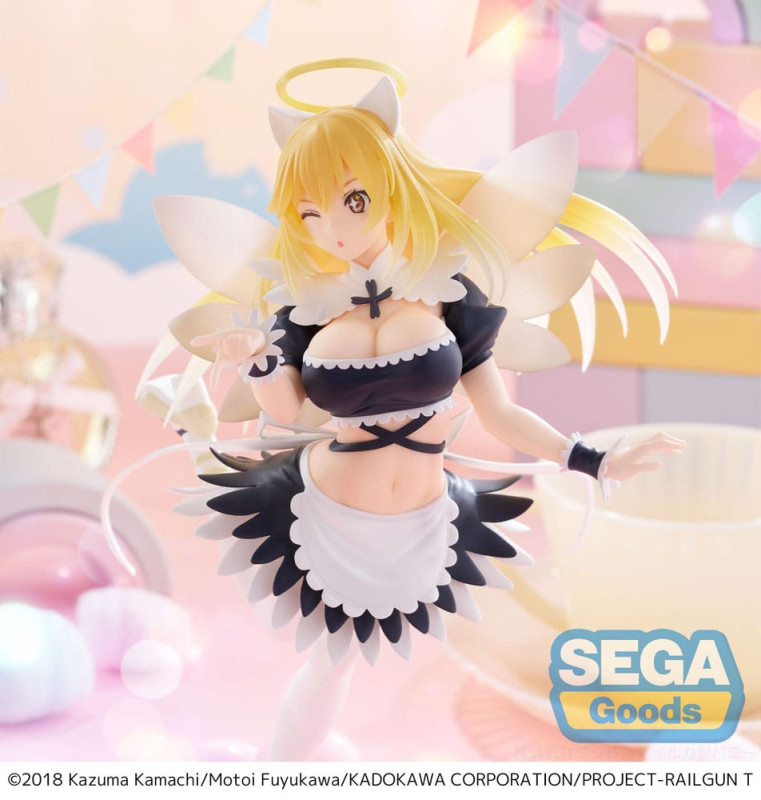 A Certain Scientific Railgun T Luminasta PVC Statue Misaki Shokuhou Fallen Angel Maid 20 cm 4