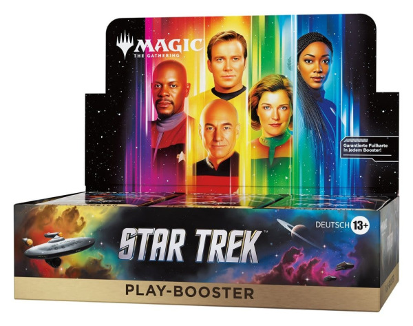Magic the Gathering Star Trek Play Booster Display (30) german
