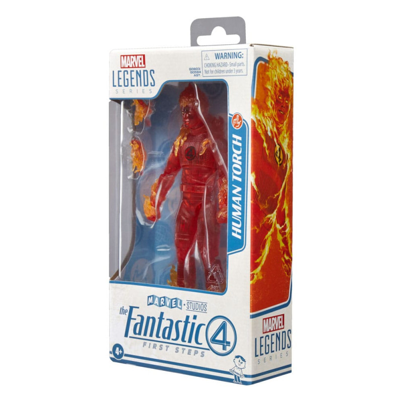 The Fantastic Four: First Steps Marvel Legends Action Figure Human Torch 15 cm 3