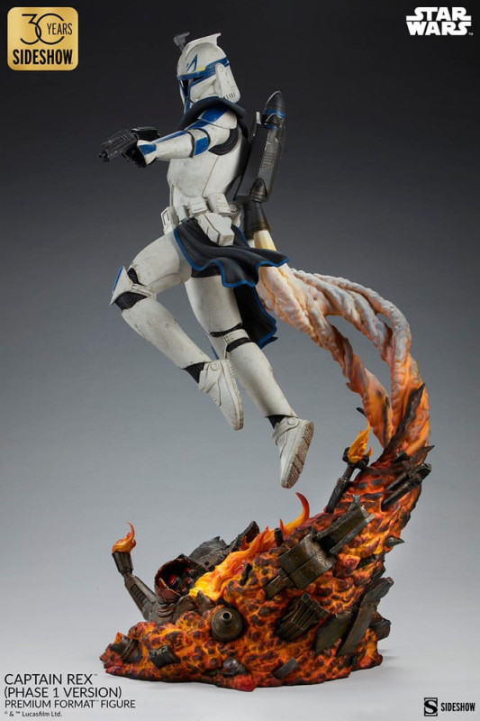 Star Wars Premium Format Figure Captain Rex (Phase 1 Version) Sideshow Exclusive 68 cm 6