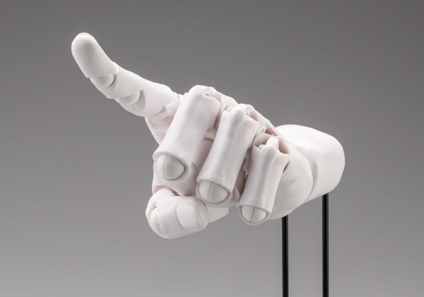 Takahiro Kagami PVC Artist Support Item Hand 1/1 Model Men /L White 22 cm 2