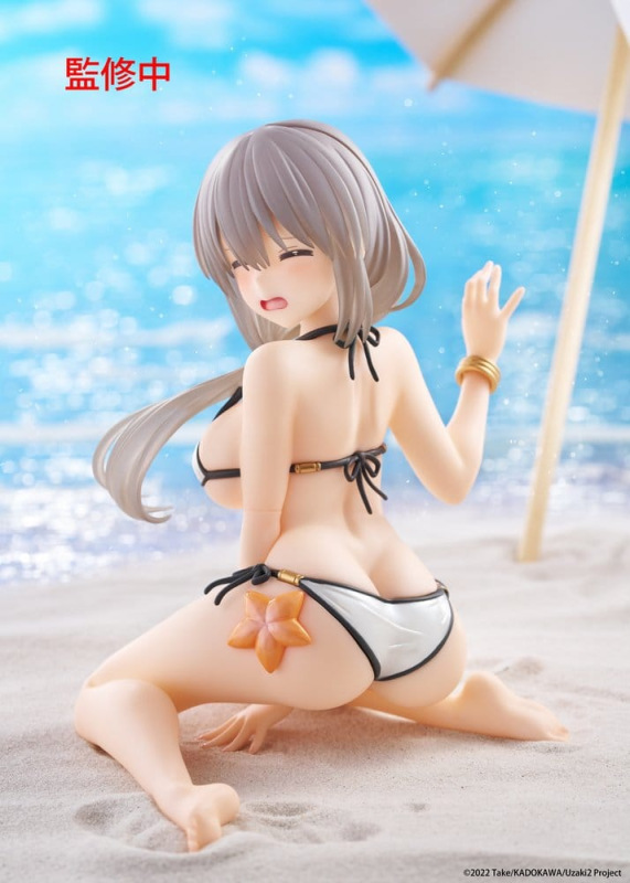 Uzaki-chan Wants to Hang Out! PVC Statue Desktop Cute Figure Tsuki Uzaki (Swimwear Ver.) 13 cm 11
