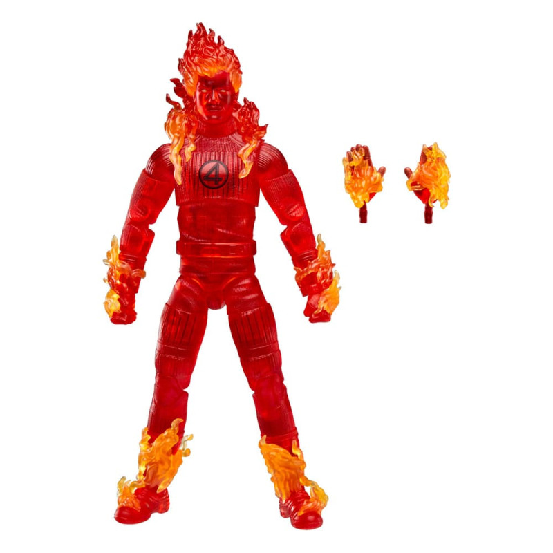 The Fantastic Four: First Steps Marvel Legends Action Figure Human Torch 15 cm 9