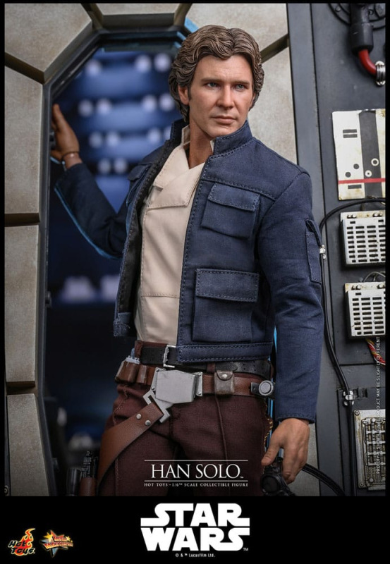 Star Wars Episode V Movie Masterpiece Action Figure 1/6 Han Solo 31 cm 9