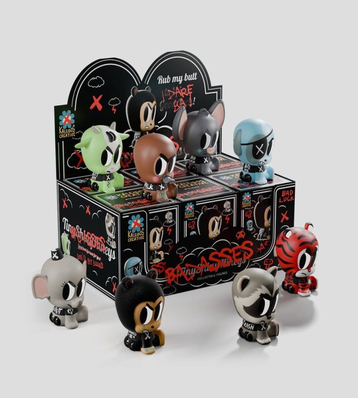 Tiny Shiny Hiney Peakers Mini Figures S2 7 cm Blind Box Display (6) 8