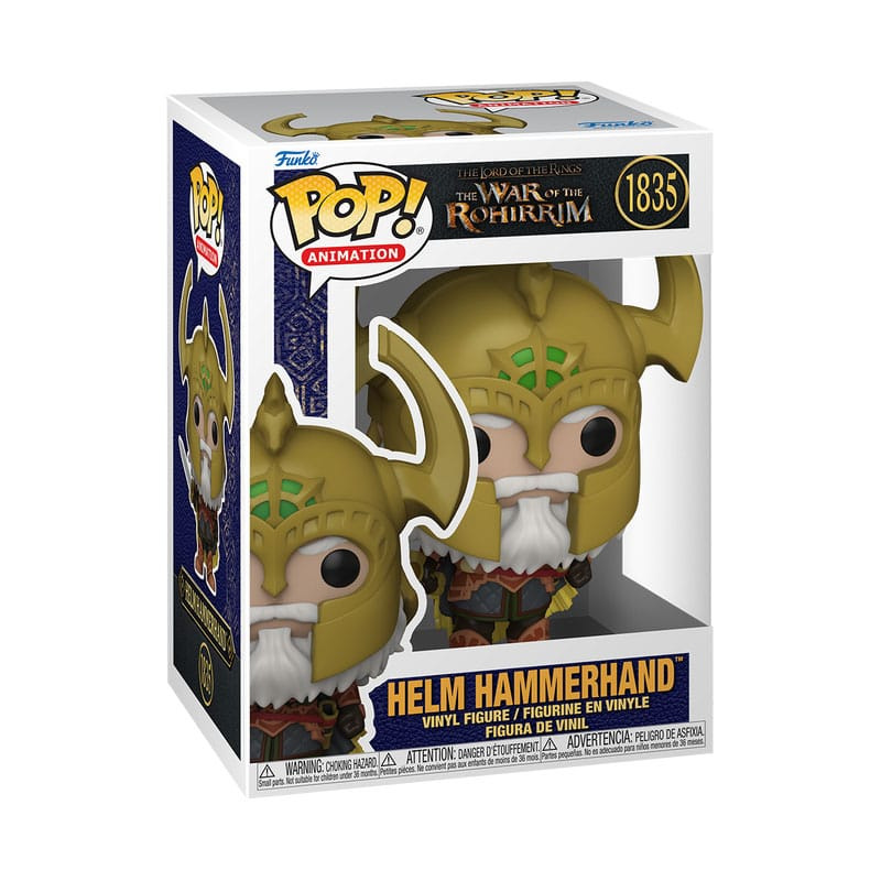 The Lord of the Rings: The War of the Rohirrim POP! Movies Vinyl Figure Helm Hammerhand 9 cm 1