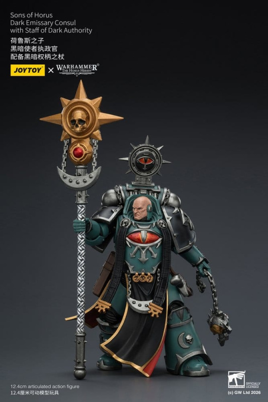 Warhammer The Horus Heresy Action Figure Sons of Horus Dark Emissary Consul 12 cm 4