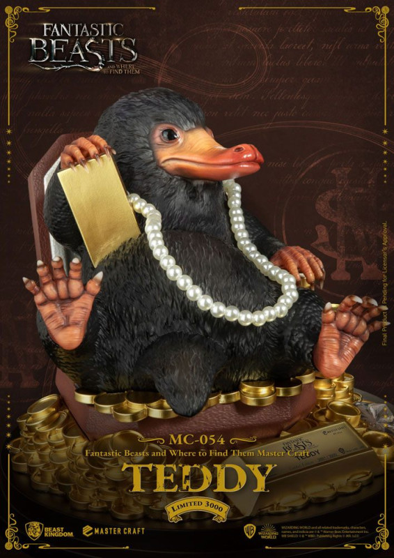 Fantastic Beasts Master Craft Statue Teddy 21 cm 3