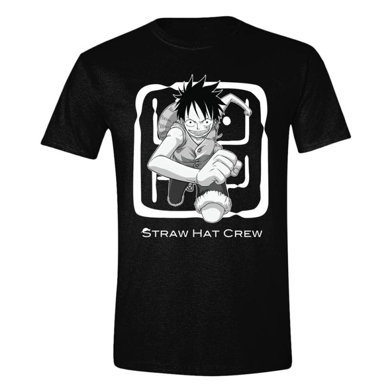 One Piece T-Shirt Luffy Jumping