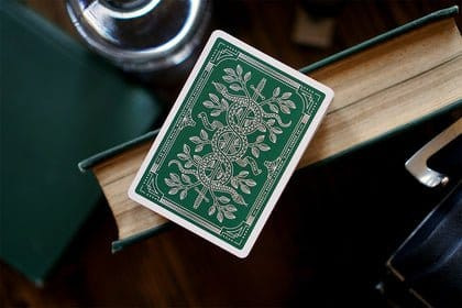 Theory 11 Playing Cards Monarch Green 4