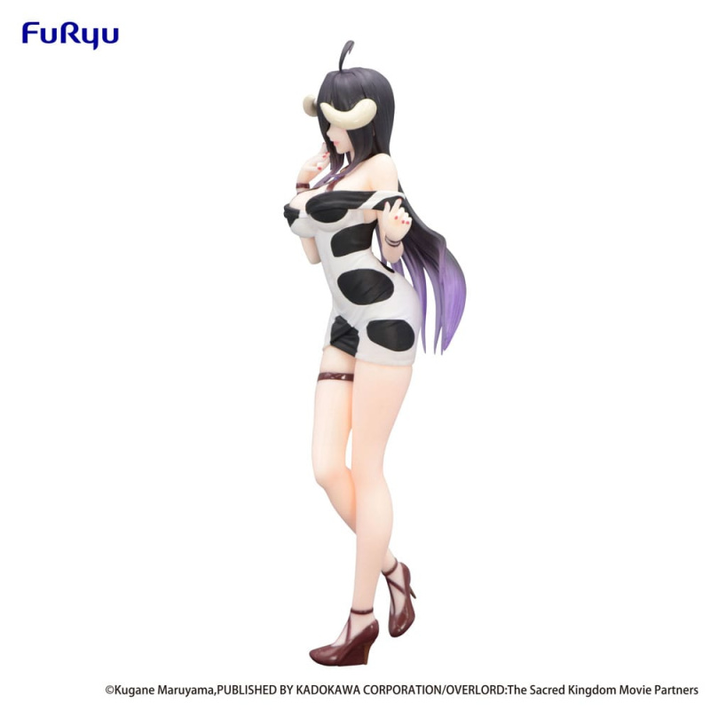 Overlord Trio-Try-iT PVC Statue Albedo Mini Dress Cow Pattern Ver. 21 cm 2