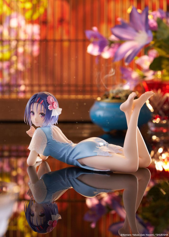 To Love-Ru Darkness PVC Statue Desktop Cute Figure Haruna Sairenji (China Dress Ver.) 13 cm 9