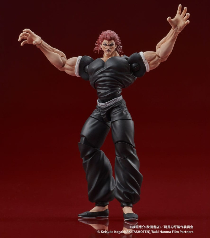 Baki Hanma Digaction Action Figure Yujiro Hanma 7 cm 7
